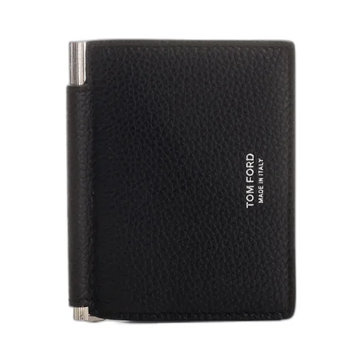 Logo Printed Money-Clip Wallet