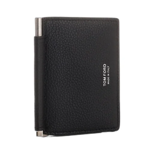 Logo Printed Money-Clip Wallet