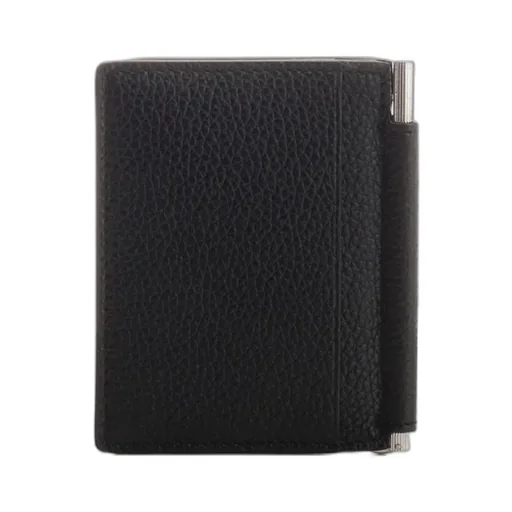 Logo Printed Money-Clip Wallet