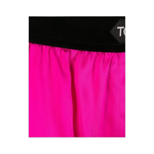 Logo-Waistband Stretched Satin Boxers