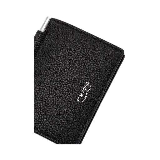 Logo Printed Money-Clip Wallet