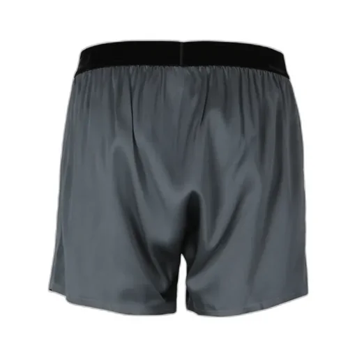 Logo-Waistband Silk-Blend Boxer Shorts