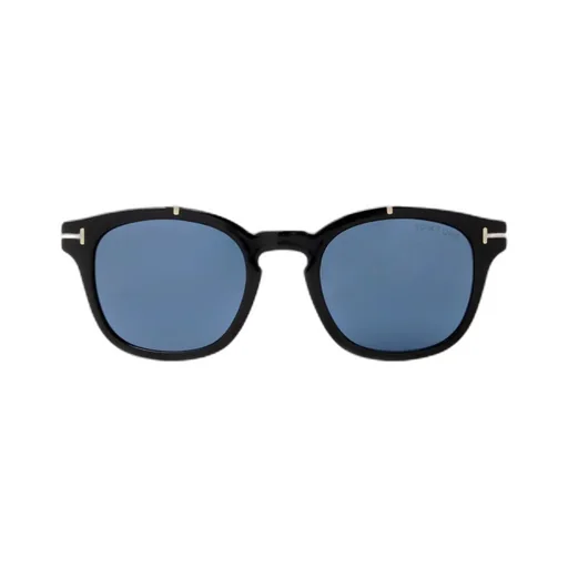 Clamped Round Frame Glasses
