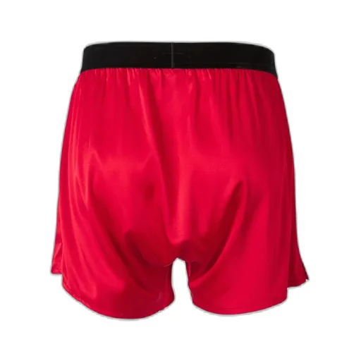 Logo-Waistband Stretched Satin Boxers