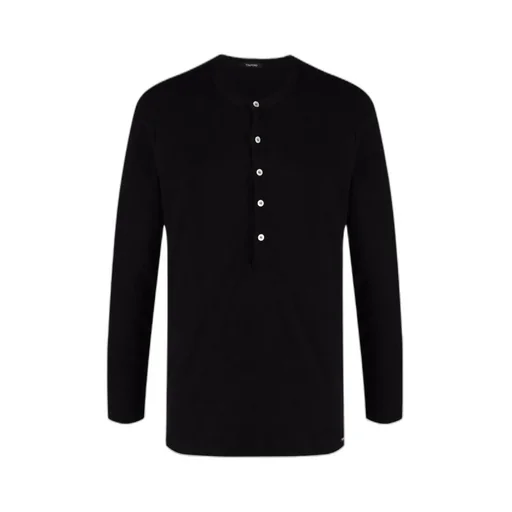 Henley Crewneck T-Shirt