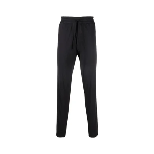 Elasticated-Waist Track Pants