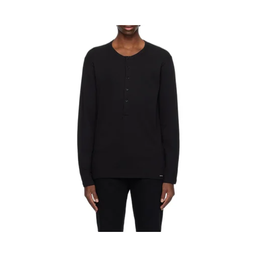 Henley Crewneck T-Shirt