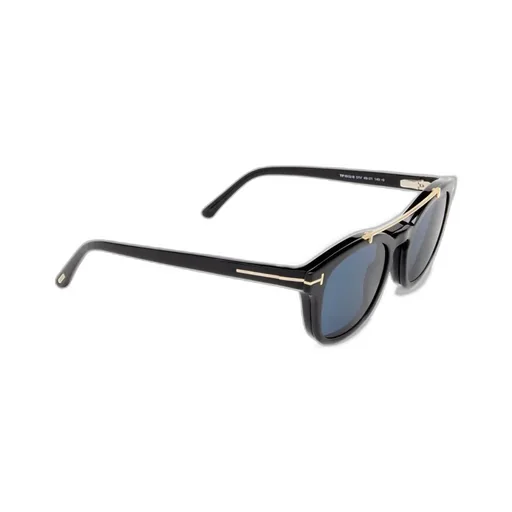 Clamped Round Frame Glasses