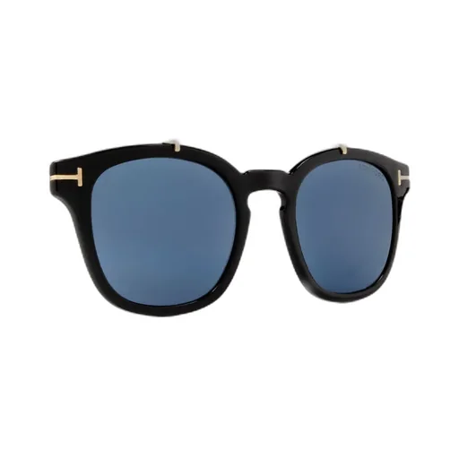 Clamped Round Frame Glasses