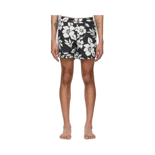Floral-Print Swim Shorts