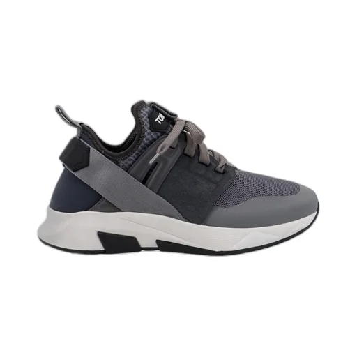 Jago Panelled Lace-Up Sneakers
