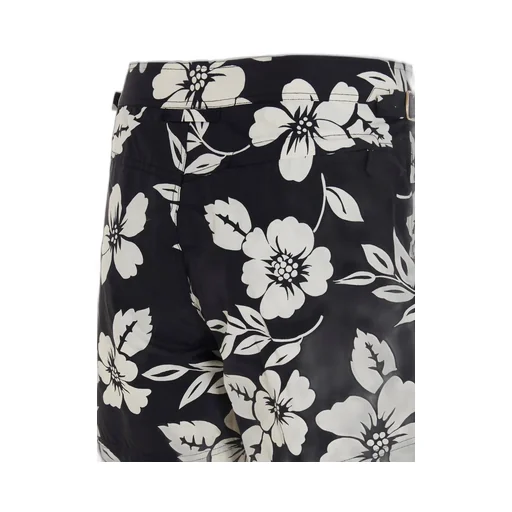 Floral-Print Swim Shorts