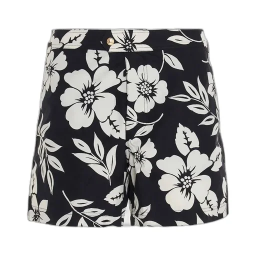 Floral-Print Swim Shorts