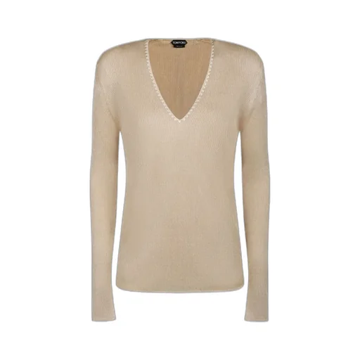 V-Neck Knitted Top