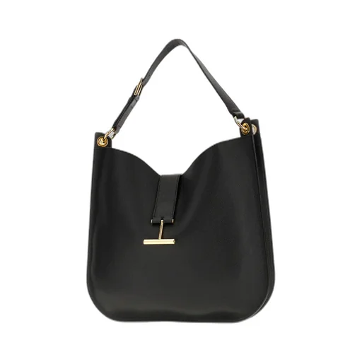 Large Tara Logo Plaque Shoulder Bag