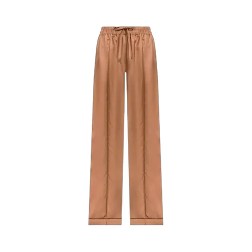 Silk Drawstring Trousers