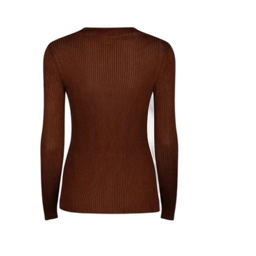 Ribbed Button-Up Cardigan