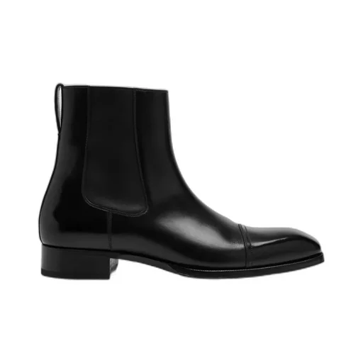 Elkan Leather Chelsea Boots