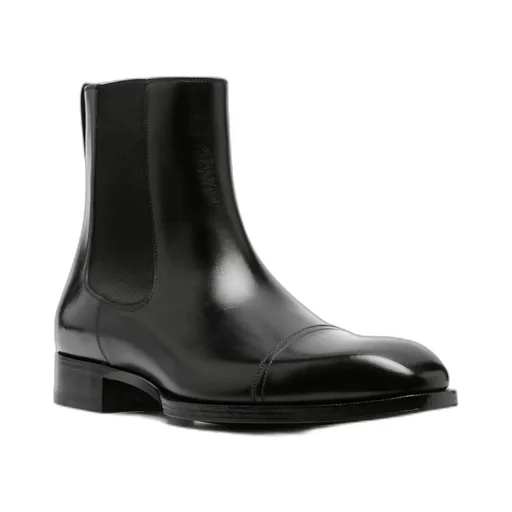 Elkan Leather Chelsea Boots