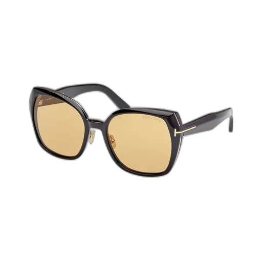 Plum Square-Frame Sunglasses