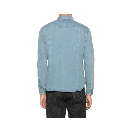 Button-Up Denim Shirt