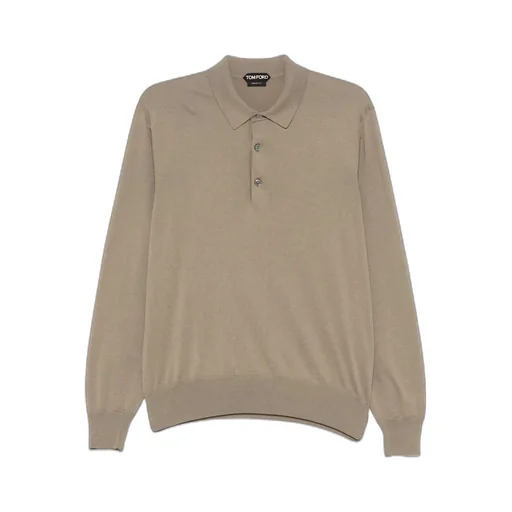 Long-Sleeved Polo Shirt