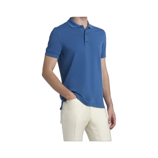 Button Detailed Short-Sleeved Polo Shirt