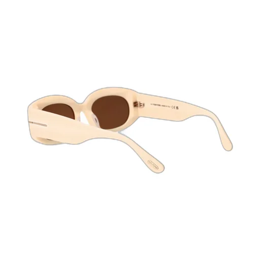 Oval-Frame Sunglasses