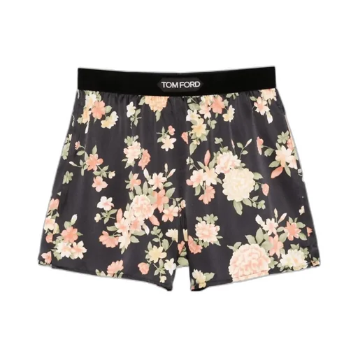 Floral-Printed Shorts
