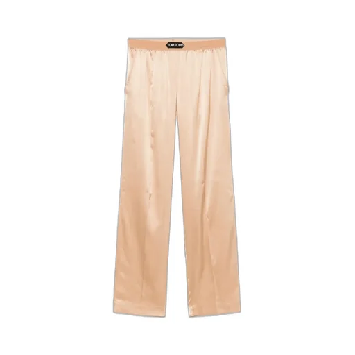 Stretch Satin Pj Pants