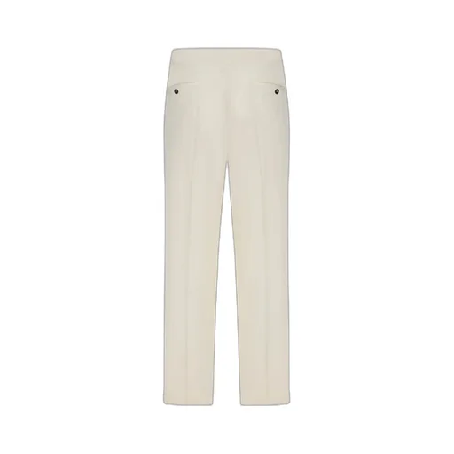 Pleated Poplin Pants