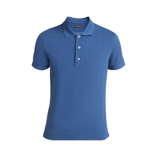Button Detailed Short-Sleeved Polo Shirt