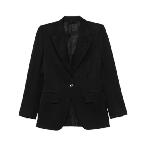 Single-Breasted Tailored Jacket