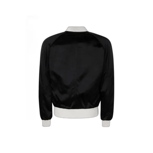Satin Bomber Jacket