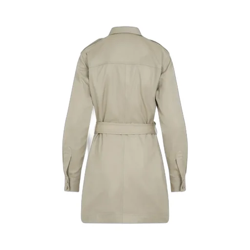 Safari Long-Sleeved Mini Dress
