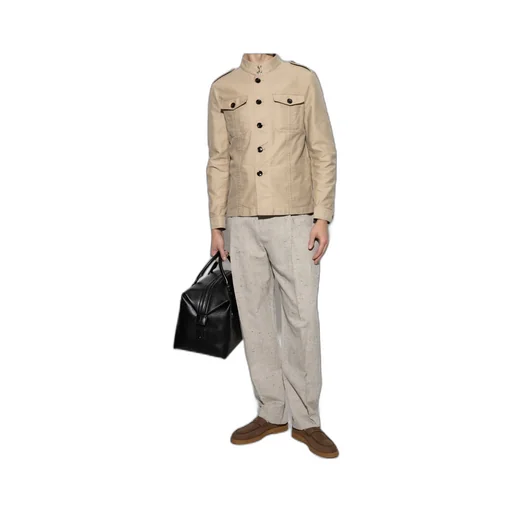 Flap Pocket Shirt Jacket