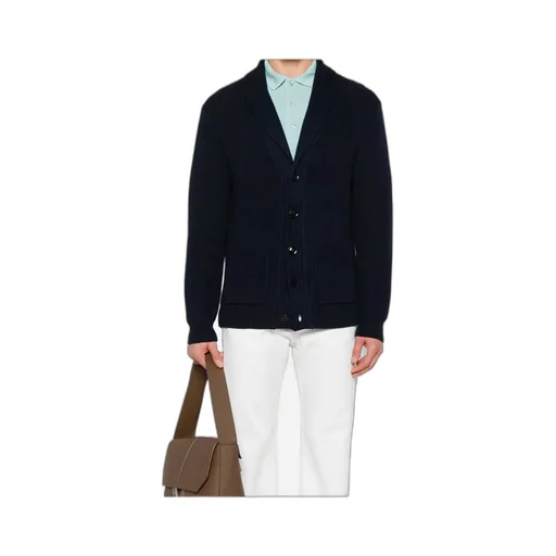Shawl Collar Knitted Cardigan