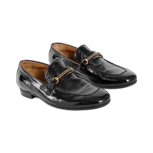 Chain Decorated Loafers