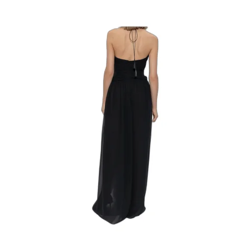 Cut-Out Strapless Maxi Dress