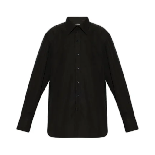 Buttoned Long-Sleeved Shirt