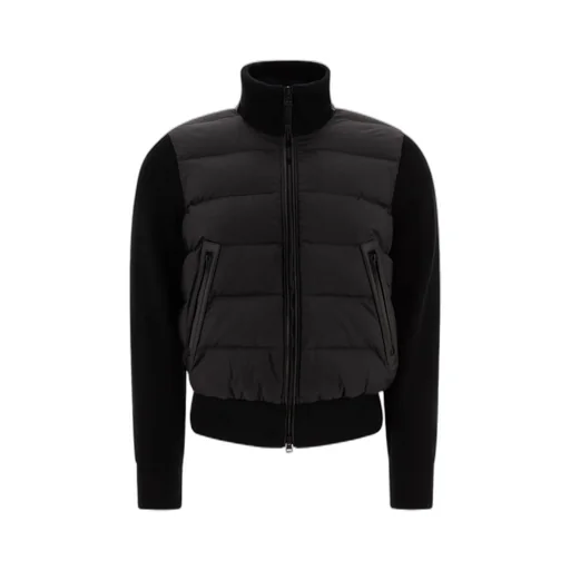 Zip-Up Quilted Down Jacket