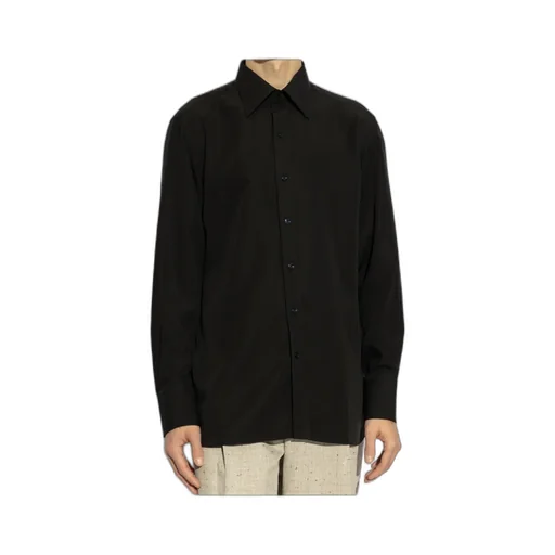 Buttoned Long-Sleeved Shirt