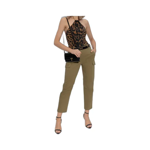 Logo Patch Cargo Pants