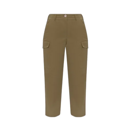 Logo Patch Cargo Pants