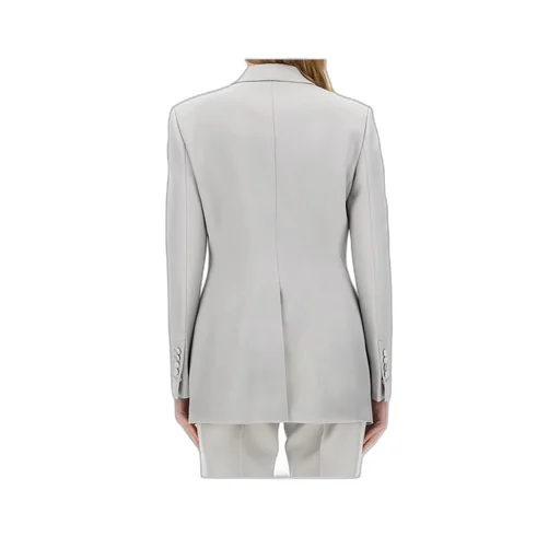 Lustrous Barathea Single-Breasted Tuxedo Jacket