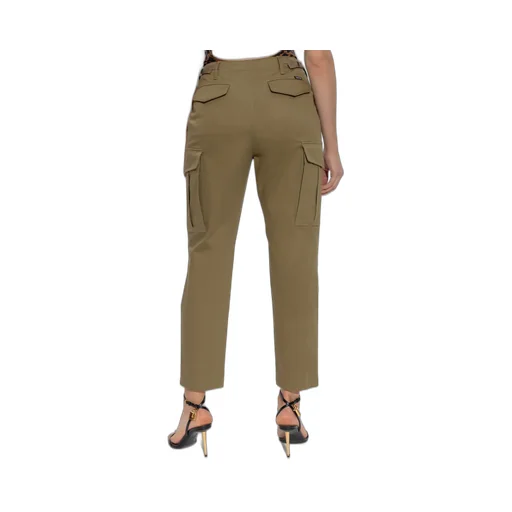 Logo Patch Cargo Pants