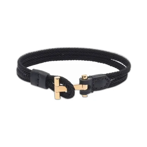 T Logo Plaque Bracelet