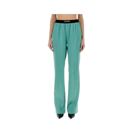 Straight Leg Satin Pants