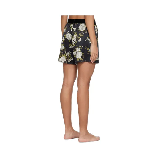 Floral-Print Pajama Shorts