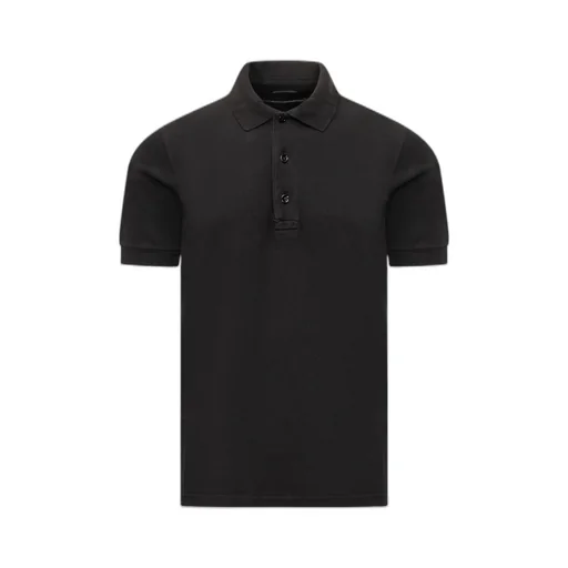 Logo Embroidered Short-Sleeved Polo Shirt